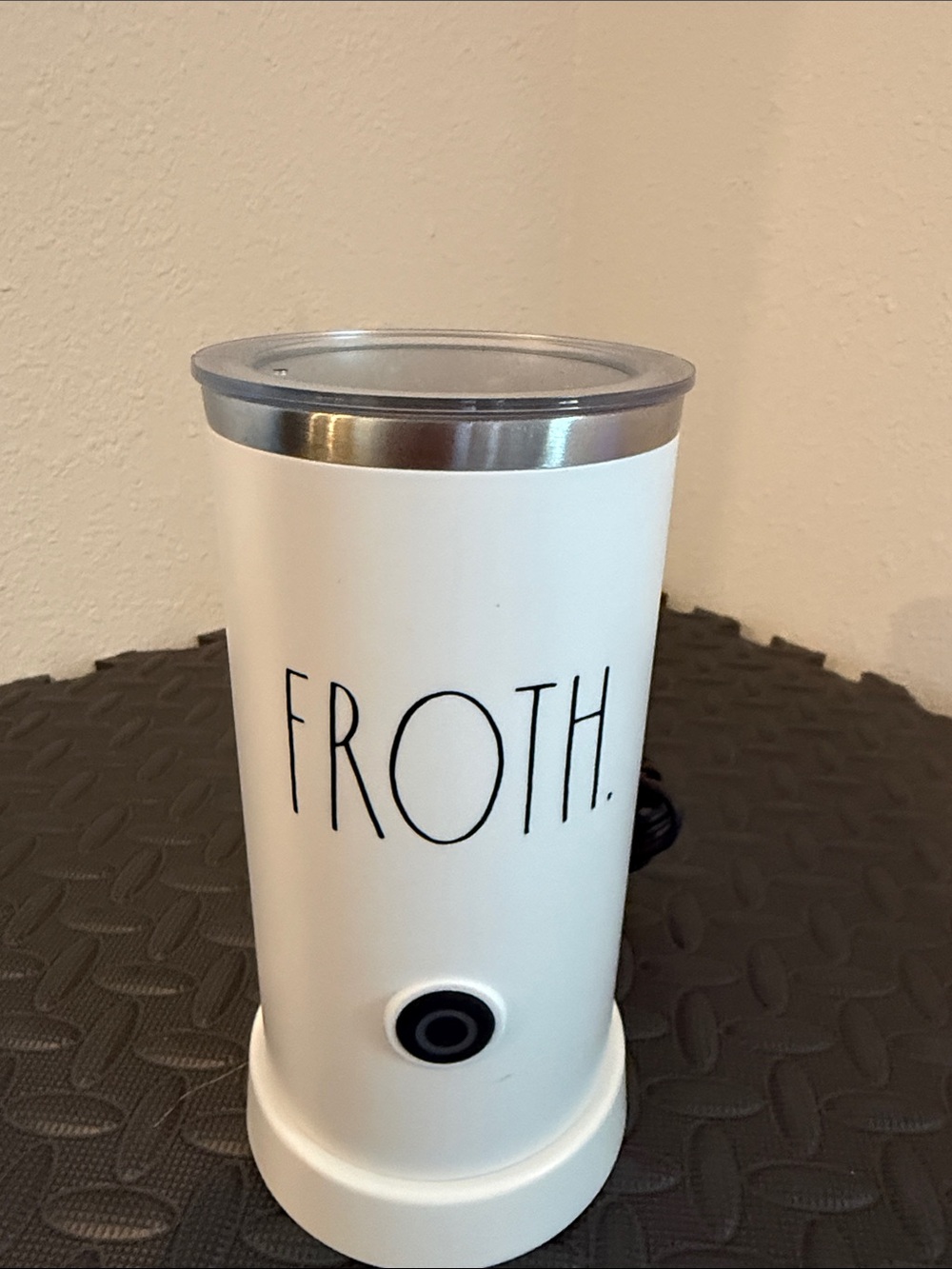 Rae Dunn Froth Electric Milk Frother - White - Picture 2 of 7